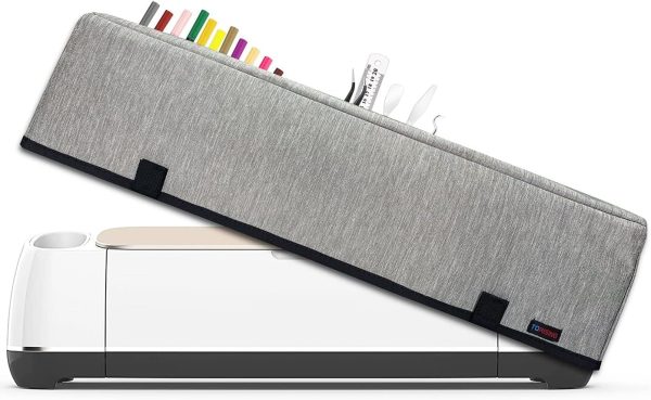 Azonee Dust Cover Water-Resistance, for Cricut Maker, for Explore Air 2 and for Explore Air, Protective Cover with Side Pockets