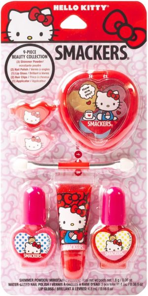 Lip Smacker Sanrio Hello Kitty Makeup Set for Kids Color Collection