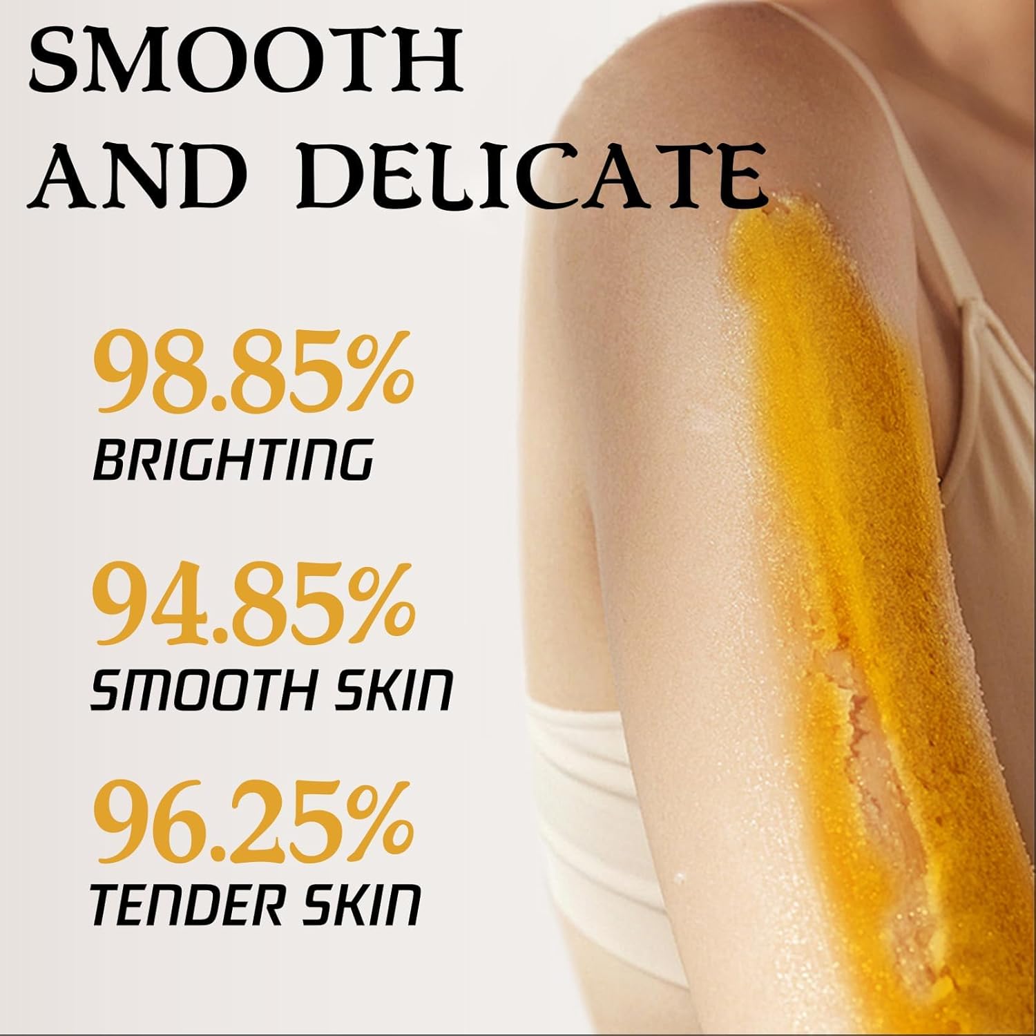 NALACAL Turmeric Exfoliating Body Scrub – Vitamin C Infused Scrub for Deep Cleansing, Removing Dead Skin, and Fading Dark Spots – Face and Body Exfoliator for Women and Men, 250g 7 NALACAL Turmeric Exfoliating Body Scrub – Vitamin C Infused Scrub for Deep Cleansing, Removing Dead Skin, and Fading Dark Spots – Face and Body Exfoliator for Women and Men, 250g - الصورة 7