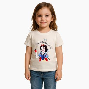 Disney Girls Disney Princess Kids Girls Short Sleeves T-Shirt Western (pack of 1)