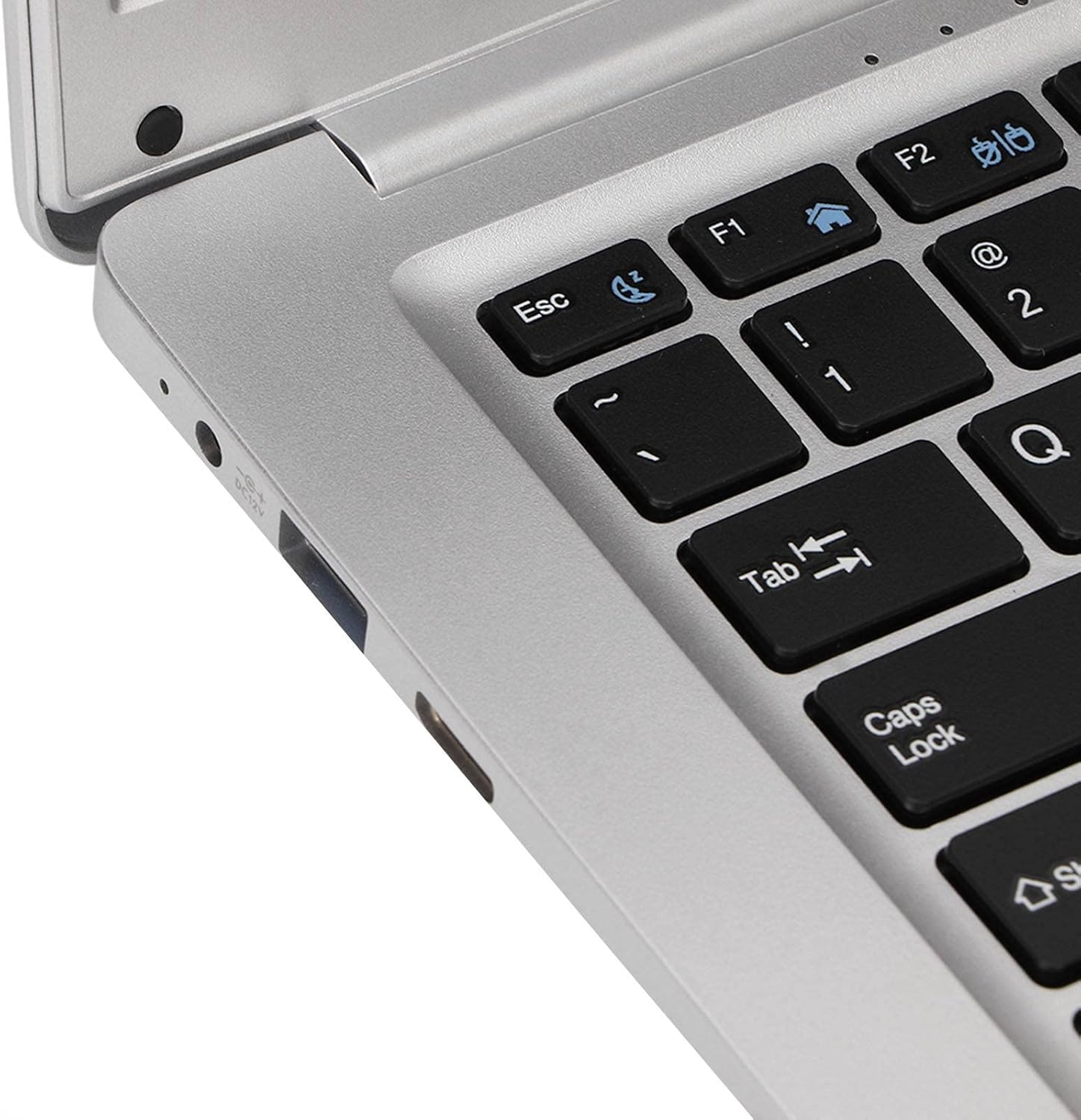 Laptop, 14 Inch Laptop 1366x768 Silver 4GB and 64GB for Home for Daily (UK Plug) 2 Laptop, 14 Inch Laptop 1366x768 Silver 4GB and 64GB for Home for Daily (UK Plug) - الصورة 2