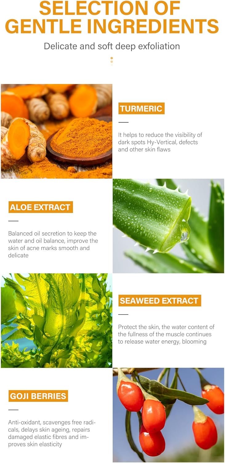 Kojic Acid Turmeric Oil, Turmeric Serum, Kojic Acid Face Serum, Moisturzing Serums,Helps Balance Skin,Smooth skin 6 Kojic Acid Turmeric Oil, Turmeric Serum, Kojic Acid Face Serum, Moisturzing Serums,Helps Balance Skin,Smooth skin - الصورة 6