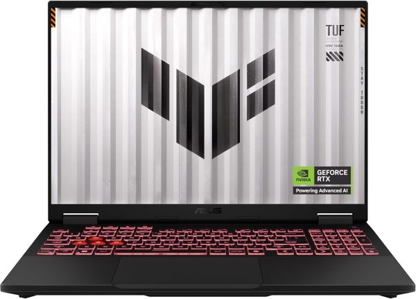 ASUS TUF Gaming A16 (Jaeger Gray) Gaming Laptop | NVIDIA RTX 5050 8GB | AMD Ryzen 7 260 | 16GB RAM | 512GB SSD | 16"FHD+ 165Hz Display | Win11 [FA608UH-G1S825W]