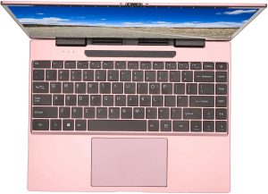 Laptop, 8GB RAM 1TB ROM 3K IPS Display Quad Core CPU 6000mAh Battery 100-240V Office Laptop for Study (8+1TB UK Plug)