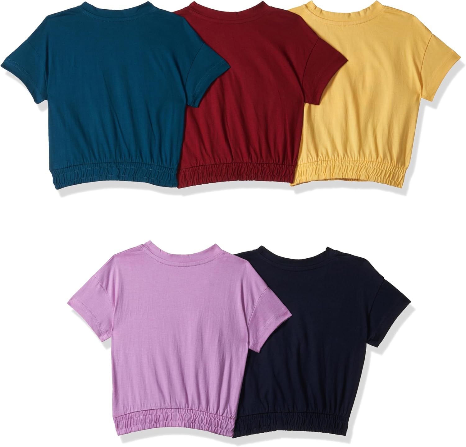 T2F Girls Girls half sleeve printed tshirt-GLS-TSRT-20 T-Shirt (pack of 5) 2 T2F Girls Girls half sleeve printed tshirt-GLS-TSRT-20 T-Shirt (pack of 5) - الصورة 2