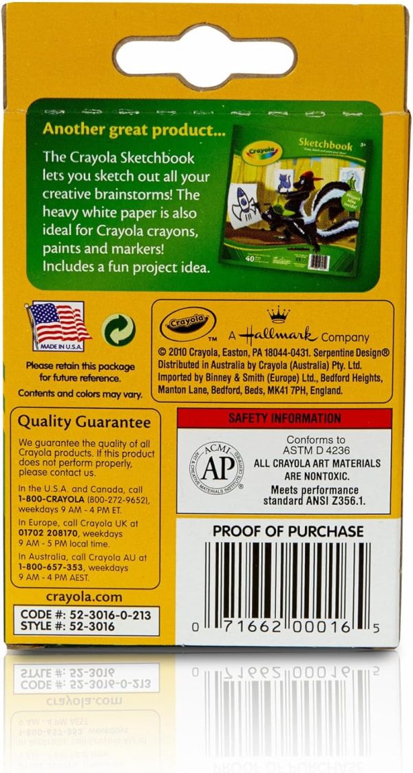 ⁦Crayola Crayons Peggable, Multi-Colour, Cy52-3016⁩ - الصورة ⁦5⁩