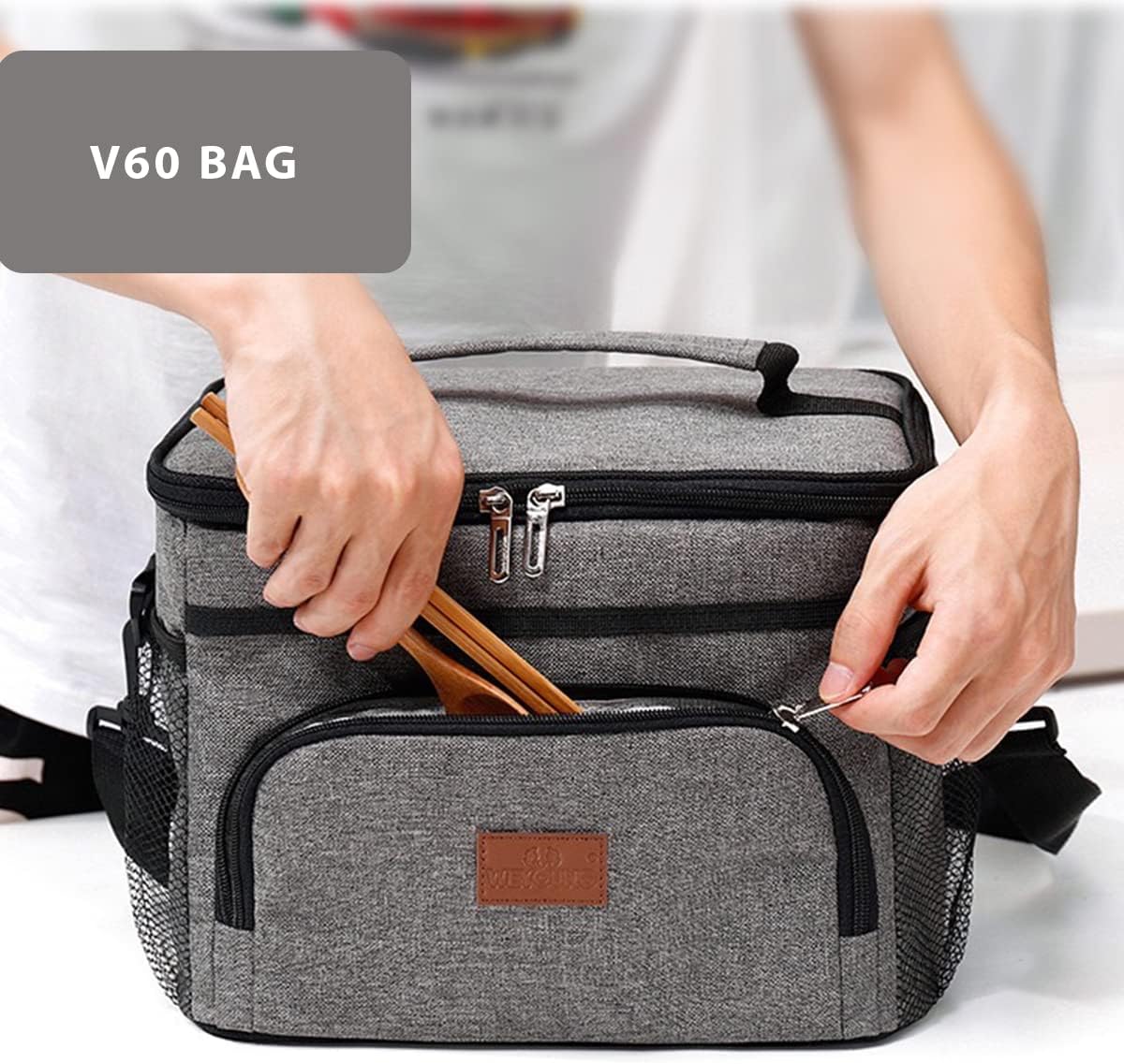 Coffee Tools Carry Bag Redline Gray شنطة لتخزين و حمل ادوات القهوة المختصة 3 Coffee Tools Carry Bag Redline Gray شنطة لتخزين و حمل ادوات القهوة المختصة - الصورة 3