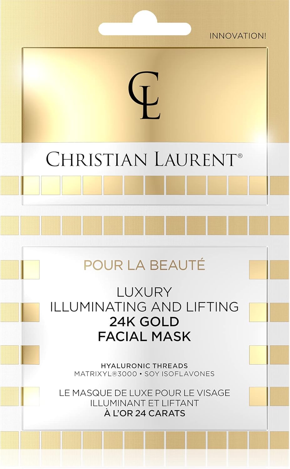 Christian Laurent Luxury Illuminating & Lifting Mask With 24K Gold 2X5Ml 1 Christian Laurent Luxury Illuminating & Lifting Mask With 24K Gold 2X5Ml