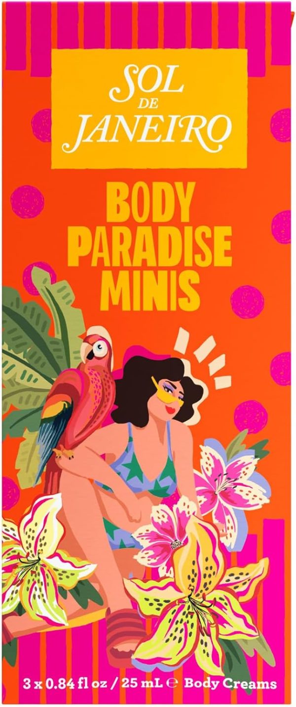 ⁦Sol de Janeiro Body Paradise Minis: Mini Body Care Trio 3 x 25ml Body Creams⁩ - الصورة ⁦3⁩