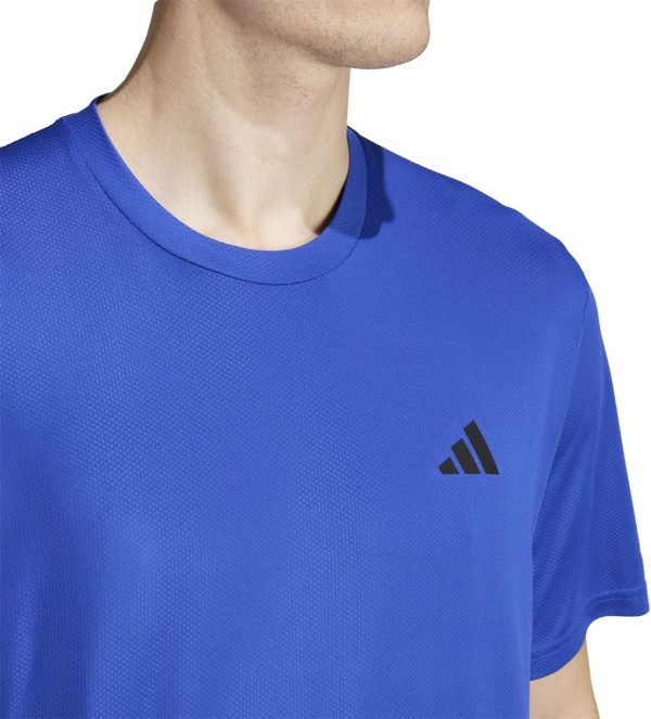 ⁦adidas Train Essentials Training Blue Men T-Shirt, 2XL⁩ - الصورة ⁦5⁩