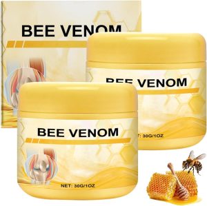 LBOYLOVE® Bee Venom Advanced Joint and Bone Cream,Bees Venom Cream, Advanced Bee Propolis for Neck, Waist, Back, Hands, Feet and Legs(2PCS)