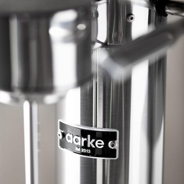 ⁦Aarke - Carbonator Iii Premium Carbonator/Sparkling & Seltzer Water Maker With Pet Bottle (Stainless Steel), Connectme Electronics Trading, silver, AAC3-Steel⁩ - الصورة ⁦5⁩