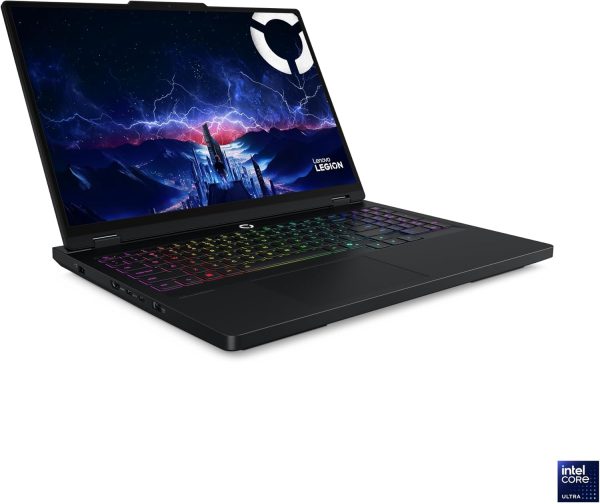 ⁦Lenovo Legion Pro 5 16IAX10 AI Gaming Laptop, 16" WQXGA OLED 165Hz, Intel Core Ultra 9 275HX, 32GB RAM, 1TB SSD, NVIDIA RTX 5070 8GB, RGB EN-ARB, Win11, Black [83F3001YAX] + 2Y Premium Care⁩ - الصورة ⁦2⁩