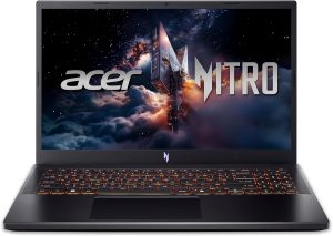 Acer Nitro V ANV15 Gaming Laptop AMD Ryzen 7-7735HS Octa Core Upto 4.75GHz/16GB DDR5/512GB SSD/6GB NVIDIA®GeForce®RTX 3050/15.6" FHD IPS 165Hz/W11/WiFi-6/Backlit KB/Obsidian Black
