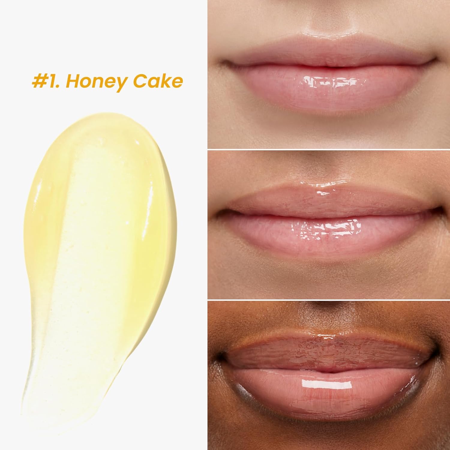 CNP Propolis Jelly Lipcerin™ - 01 Honey Cake, Hydrating Lip Balm & Gloss with Manuka Honey + Hyaluronic Acid, Korean Skincare, 0.3 fl.oz. 4 CNP Propolis Jelly Lipcerin™ - 01 Honey Cake, Hydrating Lip Balm & Gloss with Manuka Honey + Hyaluronic Acid, Korean Skincare, 0.3 fl.oz. - الصورة 4