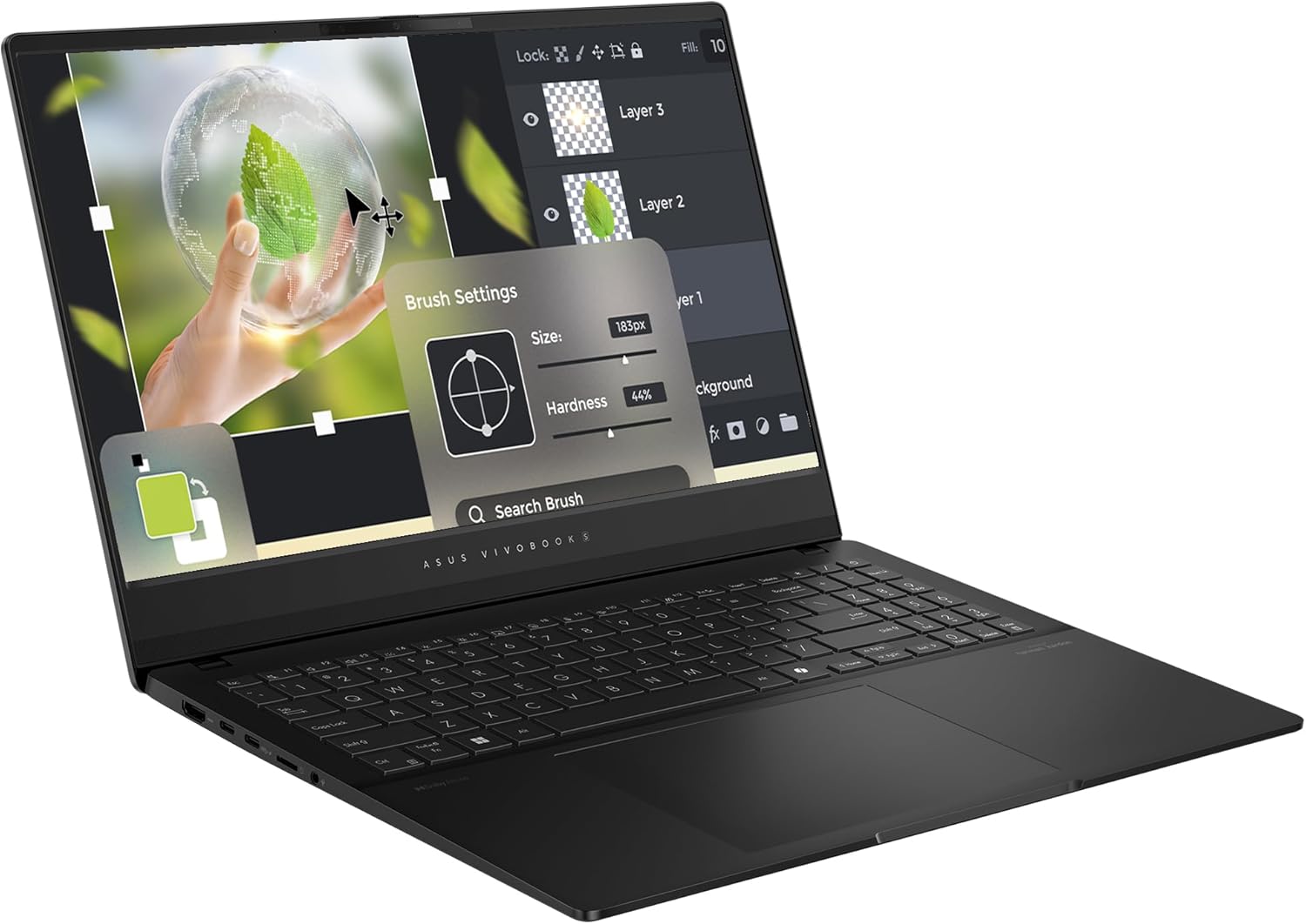 ASUS Vivobook S Copilot+ Laptop, AMD Ryzen AI 9 HX 370, 32 GB LPDDR5x RAM, 2 TB PCIe SSD, 15.6" 3K (2880x1620) Display, AMD Radeon 890M, 1-Zone RGB Backlit Keyboard, W11 Pro, Neutral Black 6 ASUS Vivobook S Copilot+ Laptop, AMD Ryzen AI 9 HX 370, 32 GB LPDDR5x RAM, 2 TB PCIe SSD, 15.6" 3K (2880x1620) Display, AMD Radeon 890M, 1-Zone RGB Backlit Keyboard, W11 Pro, Neutral Black - الصورة 6