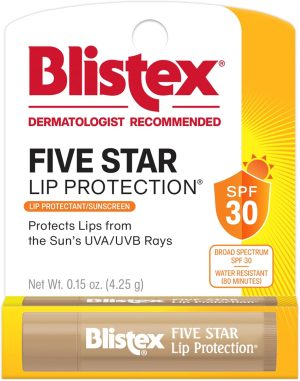 Blistex, Five Star Lip Protection, SPF 30, 15 oz (4.25 g)