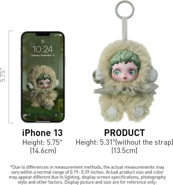 ⁦POP MART SKULLPANDA L’impressionnisme Series Plush Doll Blind Box Figures, Random Design Action Figures Collectible Toys Home Decorations, Holiday Birthday Gifts for Girls and Boys, Single Box⁩ - الصورة ⁦6⁩