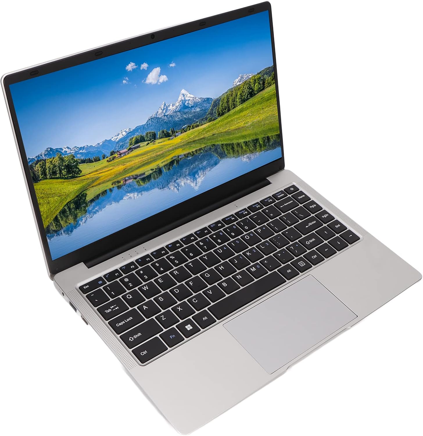 Laptop Computer, 14.1in Laptop 14.1 Inch FHD Screen LPDDR4 6GB for Office (UK Plug) 2 Laptop Computer, 14.1in Laptop 14.1 Inch FHD Screen LPDDR4 6GB for Office (UK Plug) - الصورة 2