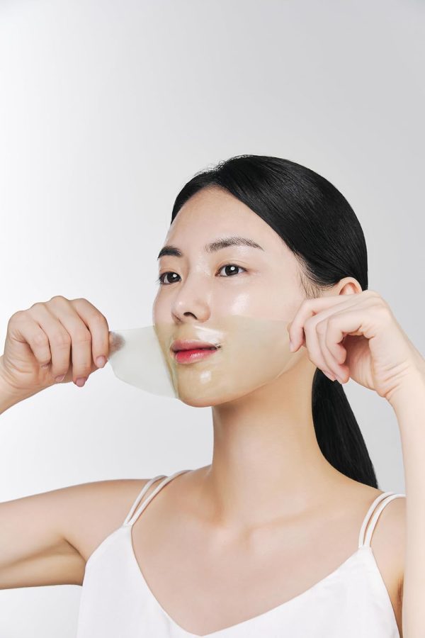 ⁦NACIFIC Green Tea Cica Collagen Gel Mask 35 gram⁩ - الصورة ⁦6⁩