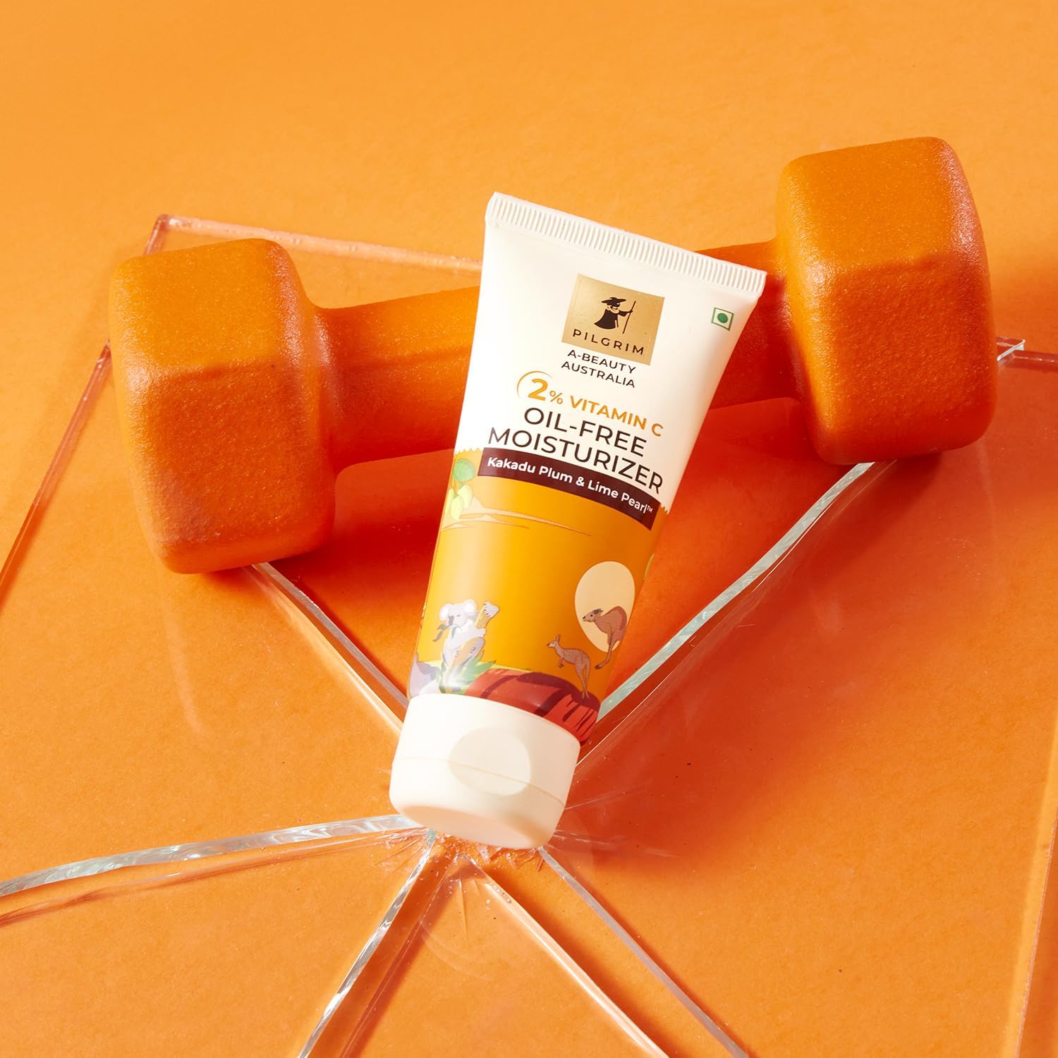 Pilgrim Australian 2% Vitamin C Oil free Moisturizer for oily & acne prone skin with Kakadu Plum & Lime Pearl™ | Vitamin C Moisturizer for Face | Moisturiser for dry skin | Women & Men | 50 gm 3 Pilgrim Australian 2% Vitamin C Oil free Moisturizer for oily & acne prone skin with Kakadu Plum & Lime Pearl™ | Vitamin C Moisturizer for Face | Moisturiser for dry skin | Women & Men | 50 gm - الصورة 3