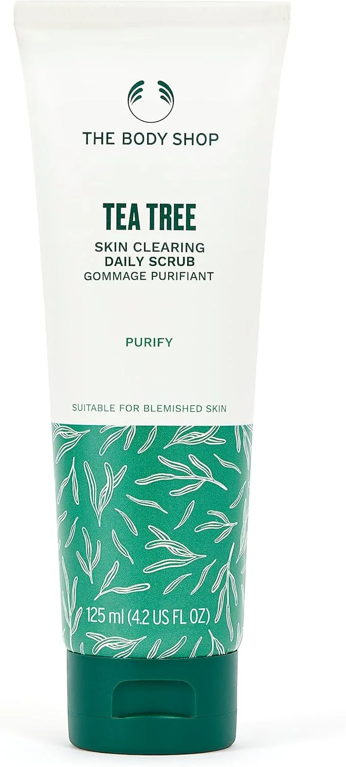 TEA TREE SQUEAKY-CLEAN DAILY SCRUB 125ML RVMP 33602