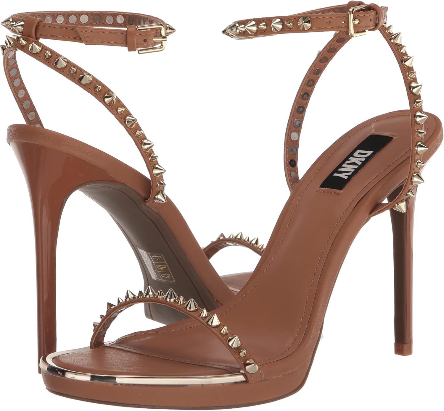 DKNY women's Dacia Ankle Strap Heeled Sandal Sneaker 7 DKNY women's Dacia Ankle Strap Heeled Sandal Sneaker - الصورة 7