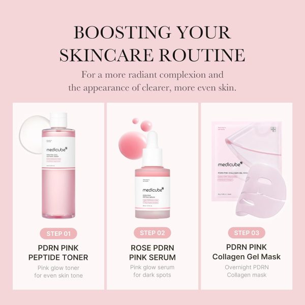⁦Medicube PDRN Pink Deer Soothing Toner, Lotion, PDRN, Salmon Injection, Hypoallergenic, Beam, Wiping Lotion, Moisture Moisturizing, Moist Lotion, Oily Skin, Skin Care, Korean Cosmetics⁩ - الصورة ⁦6⁩