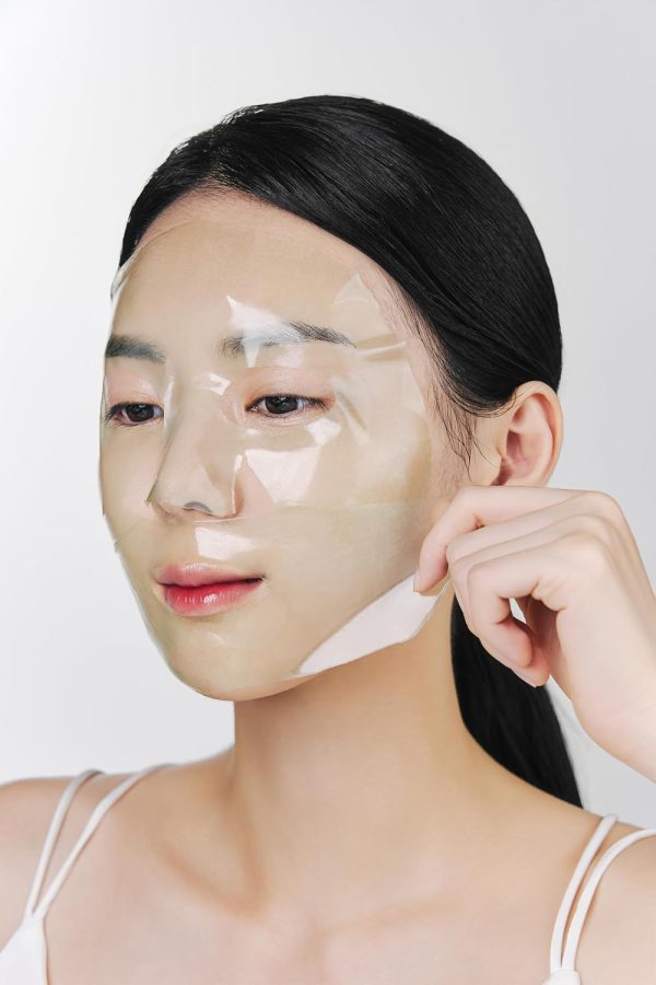 ⁦NACIFIC Green Tea Cica Collagen Gel Mask 35 gram⁩ - الصورة ⁦5⁩