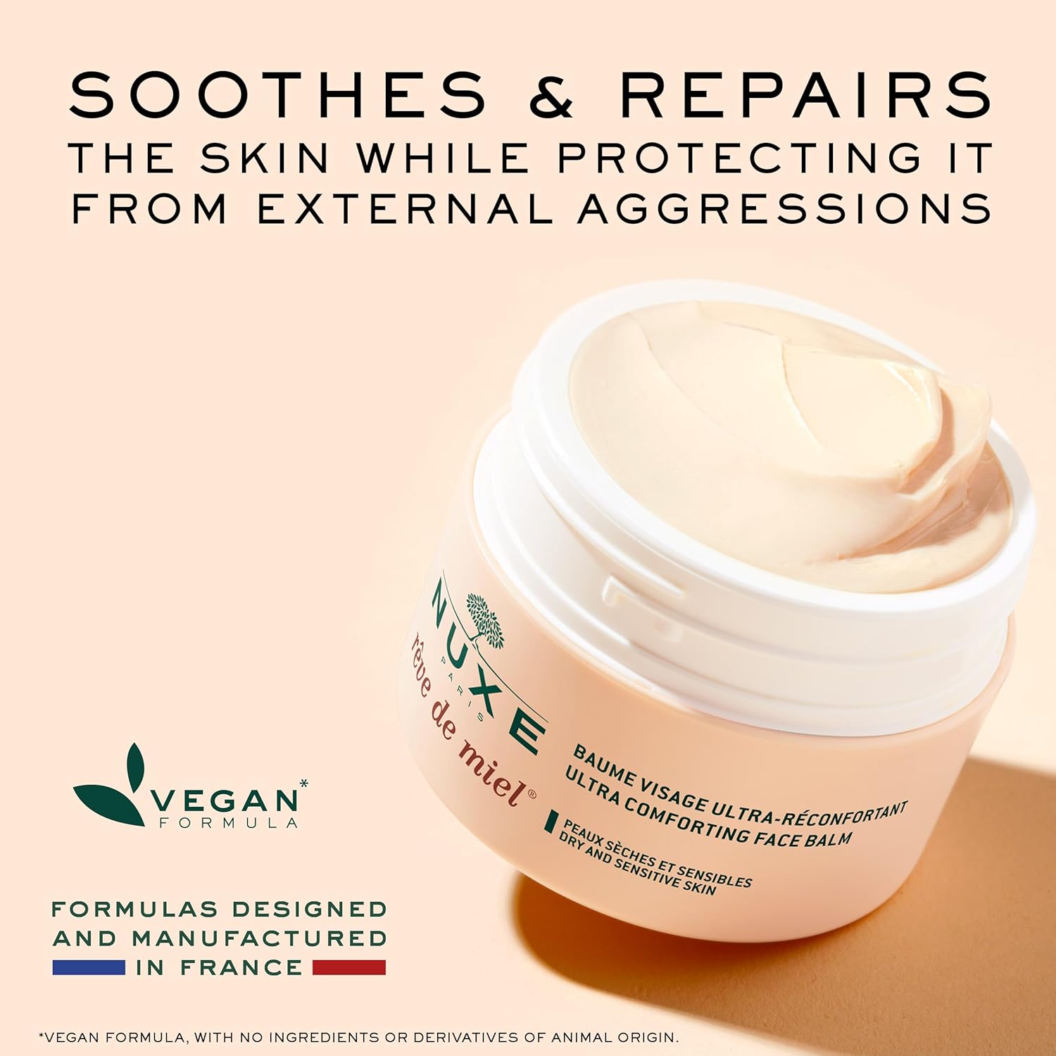 بلسم للوجه من نوكس لاستعادة نعومة البشرة وراحتها مع تقليل الخشونة والاحمرار، مناسب لجميع أنواع البشرة، 50 مل 3 بلسم للوجه من نوكس لاستعادة نعومة البشرة وراحتها مع تقليل الخشونة والاحمرار، مناسب لجميع أنواع البشرة، 50 مل - الصورة 3