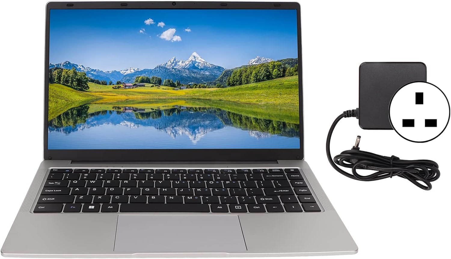 Laptop Computer, 14.1in Laptop 14.1 Inch FHD Screen LPDDR4 6GB for Office (UK Plug) 5 Laptop Computer, 14.1in Laptop 14.1 Inch FHD Screen LPDDR4 6GB for Office (UK Plug) - الصورة 5