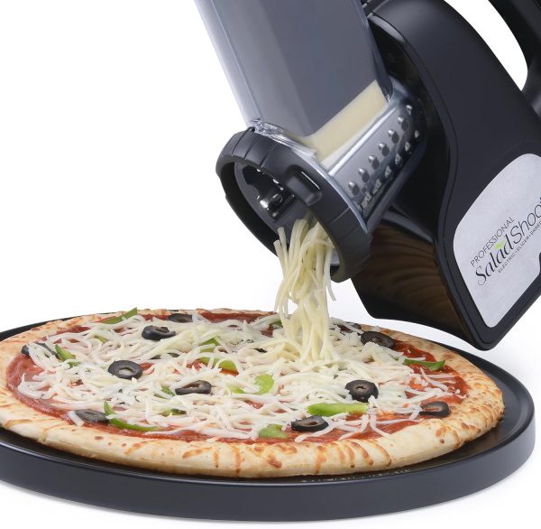 ⁦Presto 02970 Professional SaladShooter Electric Slicer/Shredder, Black,1 count⁩ - الصورة ⁦3⁩