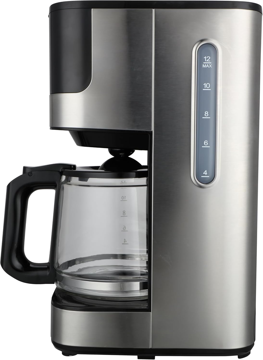 ماكينة تحضير القهوة من كولن، ماكية ديجيتال بقوة 900 واط مزودة بفلتر، سعة 1.8 لتر، أسود، ستانلس ستيل 3 ماكينة تحضير القهوة من كولن، ماكية ديجيتال بقوة 900 واط مزودة بفلتر، سعة 1.8 لتر، أسود، ستانلس ستيل - الصورة 3