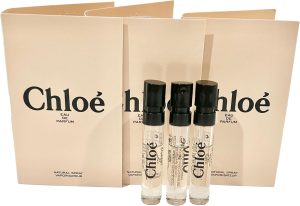 Chloe Eau De Parfum Sample Perfume WOMEN Spray 1.2 ml / 0.04 oz - set of 3
