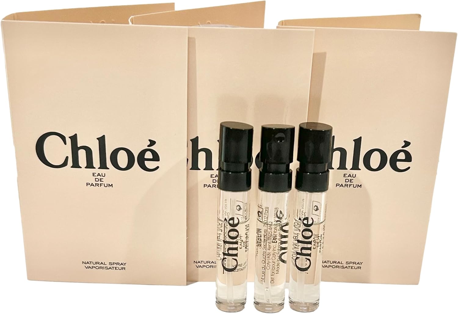 Chloe Eau De Parfum Sample Perfume WOMEN Spray 1.2 ml / 0.04 oz - set of 3 1 Chloe Eau De Parfum Sample Perfume WOMEN Spray 1.2 ml / 0.04 oz - set of 3