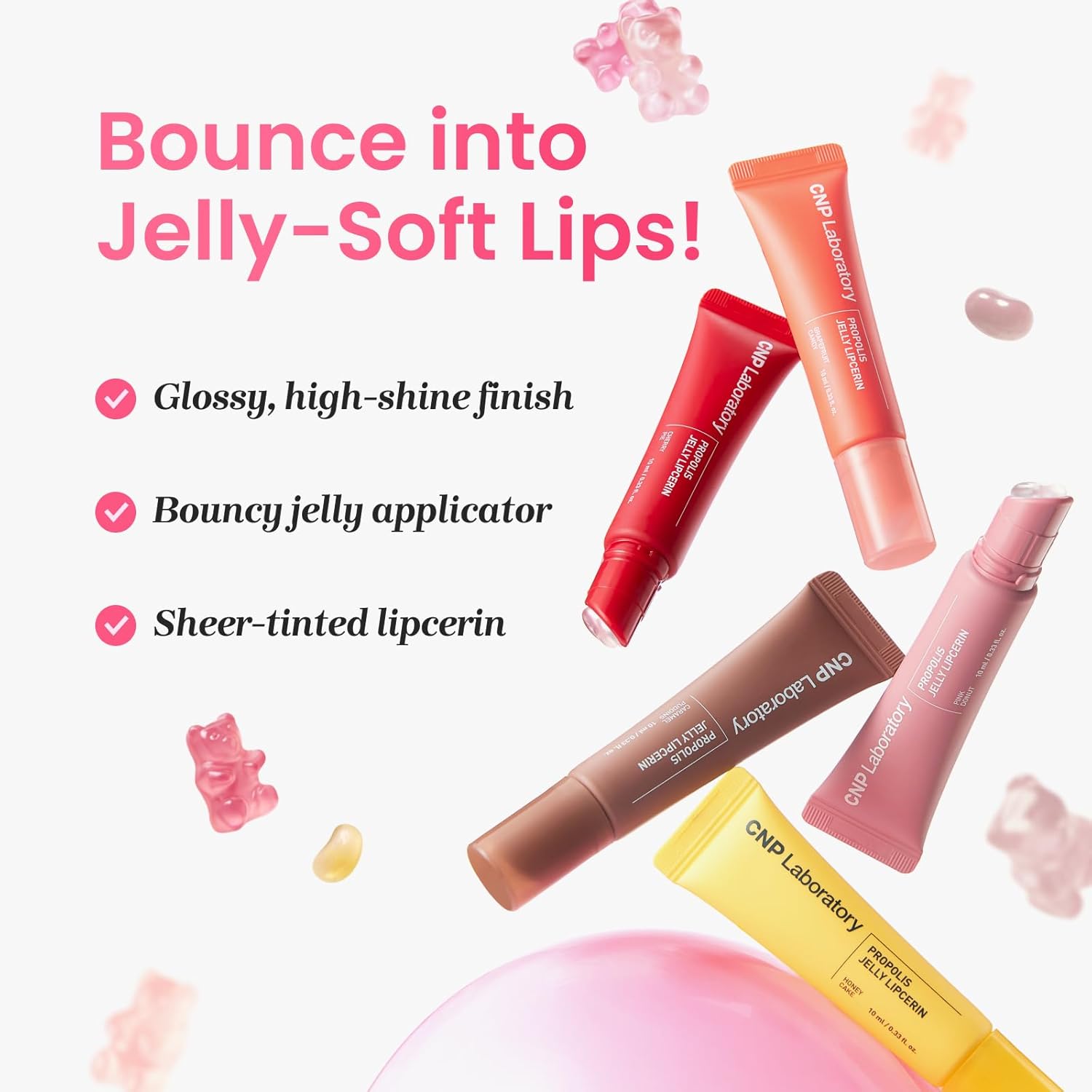 CNP Propolis Jelly Lipcerin™ - 01 Honey Cake, Hydrating Lip Balm & Gloss with Manuka Honey + Hyaluronic Acid, Korean Skincare, 0.3 fl.oz. 5 CNP Propolis Jelly Lipcerin™ - 01 Honey Cake, Hydrating Lip Balm & Gloss with Manuka Honey + Hyaluronic Acid, Korean Skincare, 0.3 fl.oz. - الصورة 5
