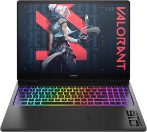 HP OMEN 16 Gaming Laptop, Intel core Ultra 9 275HX, 16 GB DDR5 RAM, 512GB PCIe SSD, 16" 2K (1920x1200) 165Hz IPS Display, Nvidia G-Force RTX 5090, RGB Backlit Keyboard, W11 Home, Shadow Black