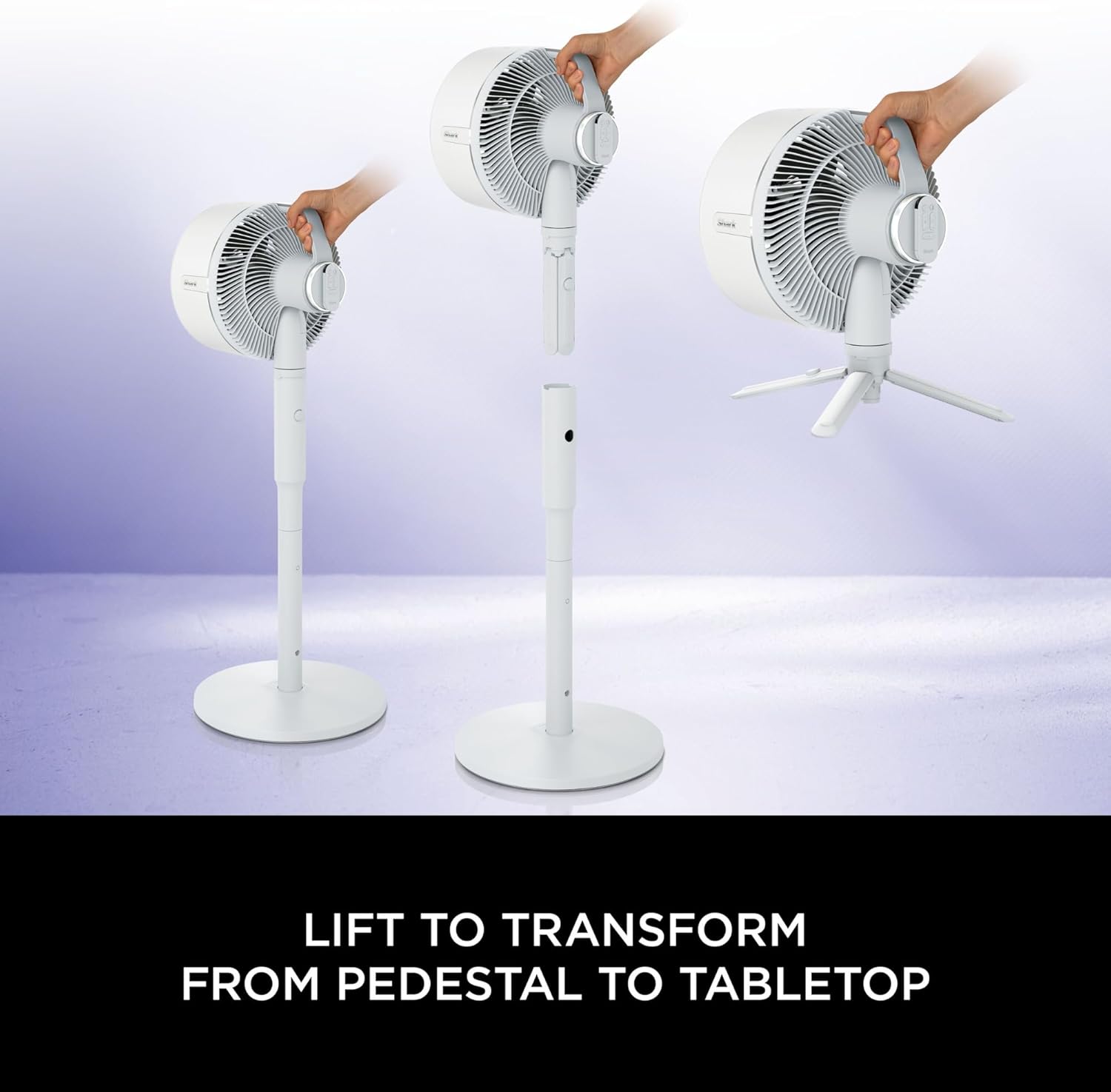 Shark FlexBreeze High-Velocity Fan, Hybrid Corded & Cordless Portable Cooling Fan, Indoor & Outdoor, with Remote Control, Adjustable Tilt, UV & Water-Resistant, White FA220ME, 5 Years Warranty 12 Shark FlexBreeze High-Velocity Fan, Hybrid Corded & Cordless Portable Cooling Fan, Indoor & Outdoor, with Remote Control, Adjustable Tilt, UV & Water-Resistant, White FA220ME, 5 Years Warranty - الصورة 12