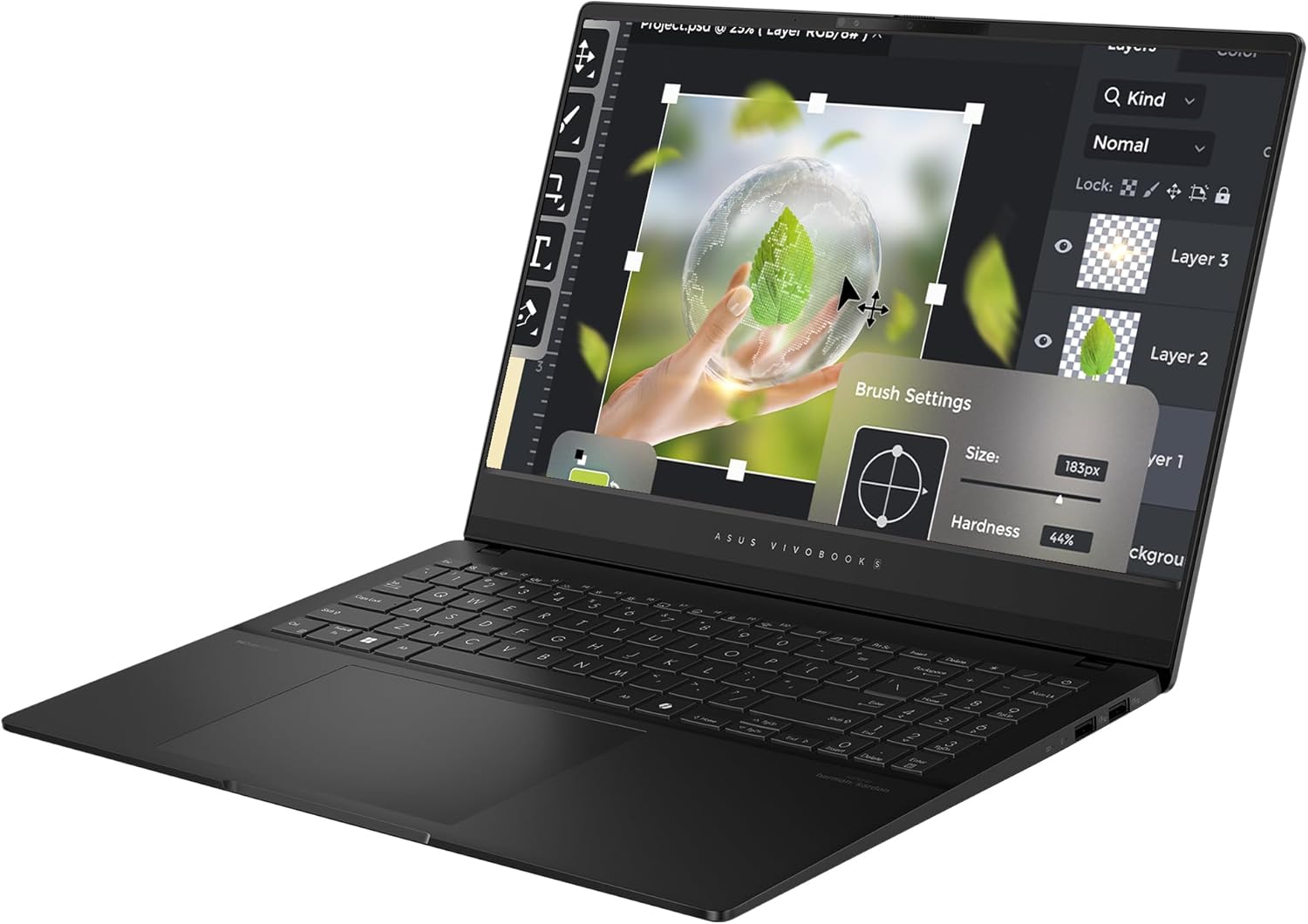 ASUS Vivobook S Copilot+ Laptop, AMD Ryzen AI 9 HX 370, 32 GB LPDDR5x RAM, 2 TB PCIe SSD, 15.6" 3K (2880x1620) Display, AMD Radeon 890M, 1-Zone RGB Backlit Keyboard, W11 Pro, Neutral Black 7 ASUS Vivobook S Copilot+ Laptop, AMD Ryzen AI 9 HX 370, 32 GB LPDDR5x RAM, 2 TB PCIe SSD, 15.6" 3K (2880x1620) Display, AMD Radeon 890M, 1-Zone RGB Backlit Keyboard, W11 Pro, Neutral Black - الصورة 7