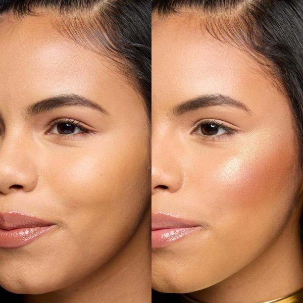 ⁦NYX Professional Makeup Buttermelt Highlighter, Powder Highlighter, 12 HR Wear, Fade & Transfer Resistant, Butta Than Gold⁩ - الصورة ⁦5⁩