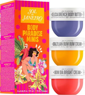 Sol de Janeiro Body Paradise Minis: Mini Body Care Trio 3 x 25ml Body Creams