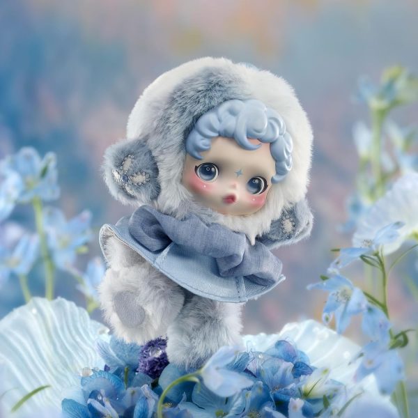 ⁦POP MART SKULLPANDA L’impressionnisme Series Plush Doll Blind Box Figures, Random Design Action Figures Collectible Toys Home Decorations, Holiday Birthday Gifts for Girls and Boys, Single Box⁩ - الصورة ⁦5⁩