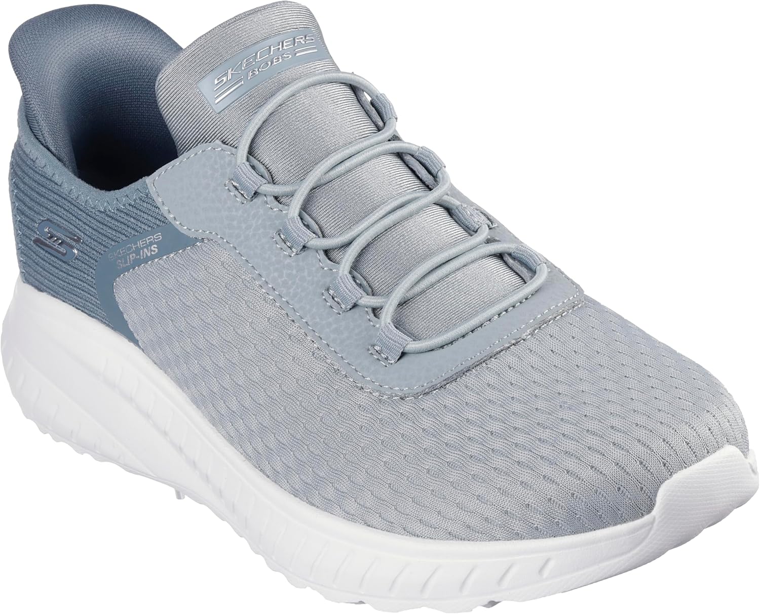 Skechers Women's Hands Free Slip-Ins Bobs Squad Chaos-in Color Sneaker, SAGE, 9.5 1 Skechers Women's Hands Free Slip-Ins Bobs Squad Chaos-in Color Sneaker, SAGE, 9.5