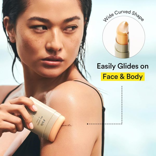 ⁦Abib Airy Sunstick Smoothing Bar SPF50 | Non-Sticky Matte Finish Sun Protection for Face and Body, Long-lasting Korean Sun Stick⁩ - الصورة ⁦5⁩