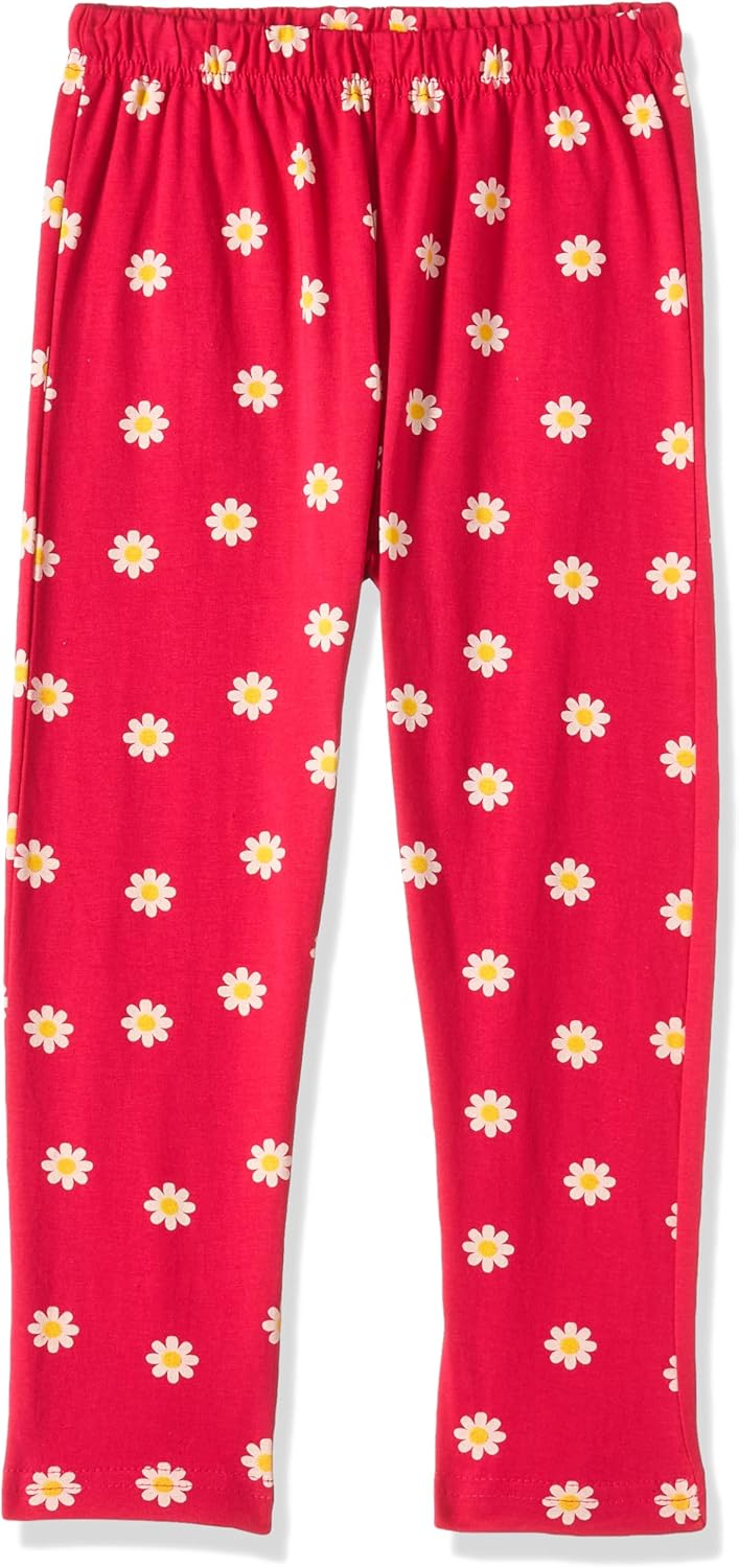 بيجامة مكونة من توب قصير وبنطلون من القطن مطبوع بمقاس كبير للبنات من T2F 3 بيجامة مكونة من توب قصير وبنطلون من القطن مطبوع بمقاس كبير للبنات من T2F - الصورة 3