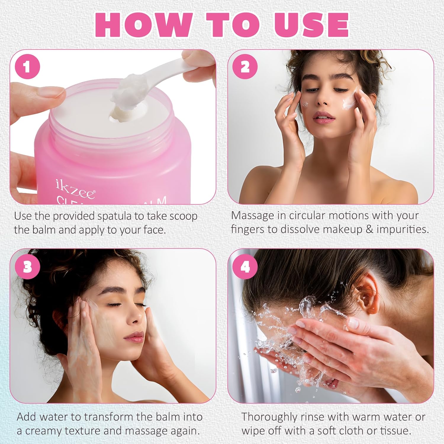 Makeup Remover, Lotion and Cleanser that Effectively Purifies Excess Oil, Dissolve Waterproof Makeup and Deeply Nourishes the Skin, Suitable for All Skin Types 100ml 6 Makeup Remover, Lotion and Cleanser that Effectively Purifies Excess Oil, Dissolve Waterproof Makeup and Deeply Nourishes the Skin, Suitable for All Skin Types 100ml - الصورة 6