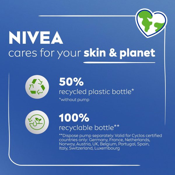 ⁦NIVEA Body Lotion Sensual Musk, Musk Scent, Normal to Dry Skin, 250ml⁩ - الصورة ⁦7⁩