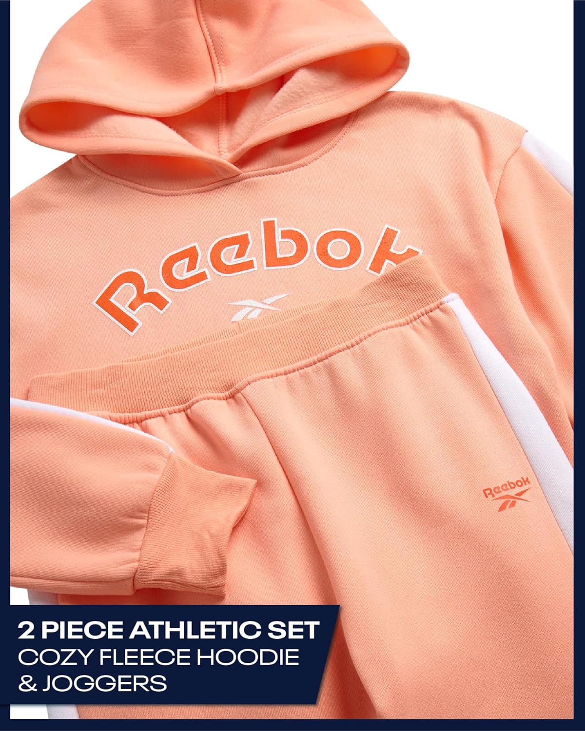 Reebok Girls G Jogset Pullvr 2p-r G Jogset Pullvr 2p-r 2 Reebok Girls G Jogset Pullvr 2p-r G Jogset Pullvr 2p-r - الصورة 2