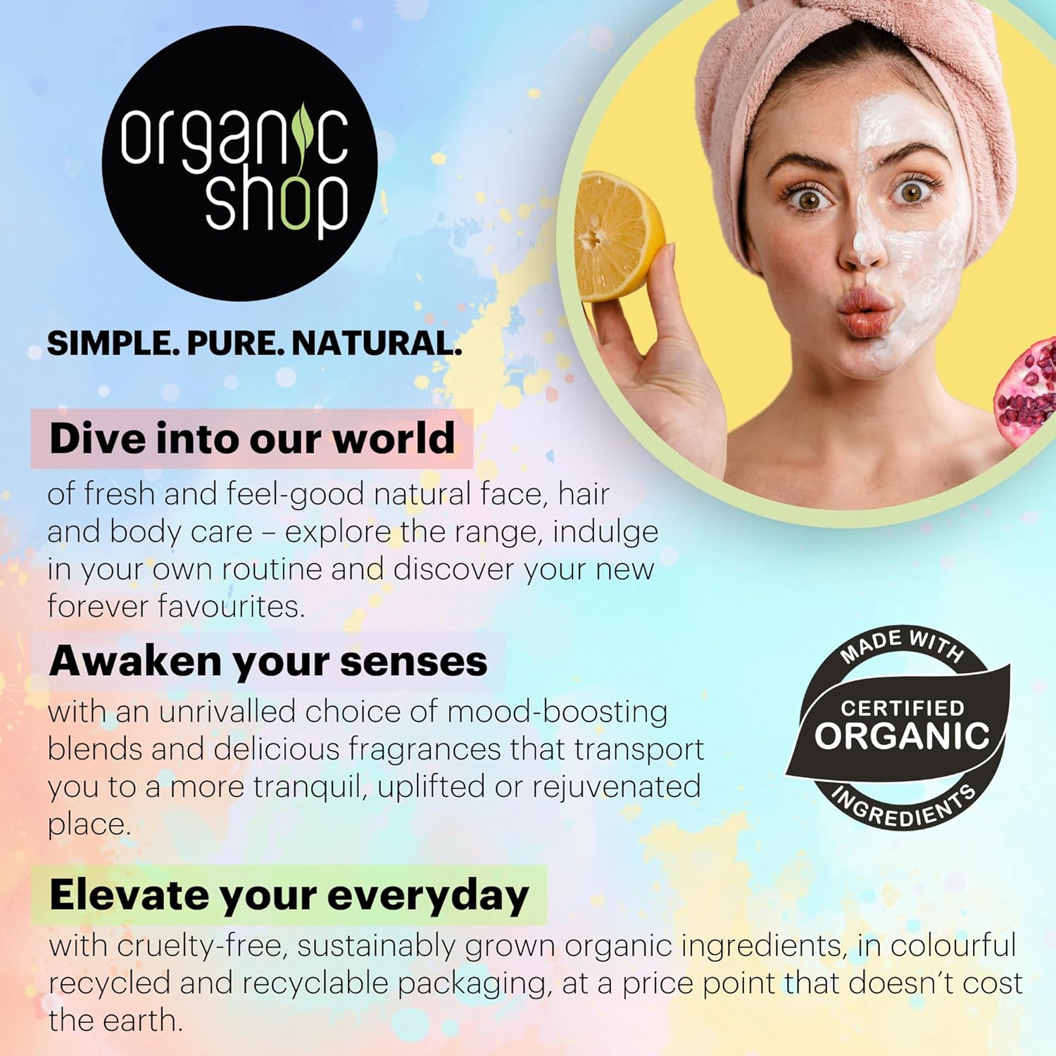 Organic Shop Delicate Exfoliating Dry Body Scrub, Avocado and Chia, 250 ml 5 Organic Shop Delicate Exfoliating Dry Body Scrub, Avocado and Chia, 250 ml - الصورة 5