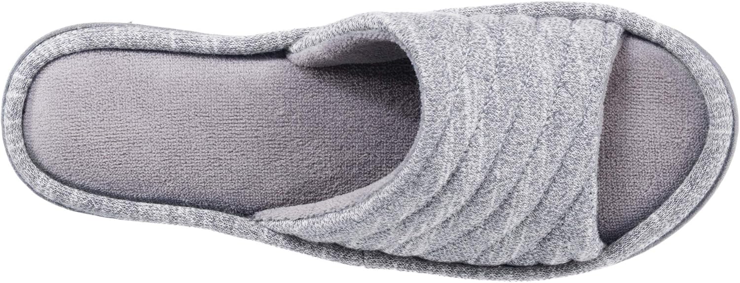 شبشب اندريا مفتوح عند الاصابع للنساء من ايسوتونر مع دعم لقوس القدم وامتصاص للرطوبة لمنحك راحة عند ارتدائه في الاماكن المغلقة والمفتوحة 4 شبشب اندريا مفتوح عند الاصابع للنساء من ايسوتونر مع دعم لقوس القدم وامتصاص للرطوبة لمنحك راحة عند ارتدائه في الاماكن المغلقة والمفتوحة - الصورة 4